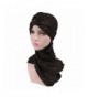 Qhome Fashion Sequined Sleeping Turbante - Tjm-123a-black - C4186S246XE