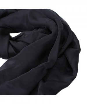 Premium Large Silky Plain Oblong in Fashion Scarves