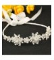 EVER FAITH Silver Tone Austrian Snowflake in  Women's Headbands in  Women's Hats & Caps