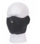 POLAR FLEECE HALF COVER FACE SKI MASK BLACK BALACLAVA - CI114GDTKMX