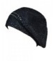 Women Black Rhinestone Rabbit Fur Knit Beret - CM11OEA58T1