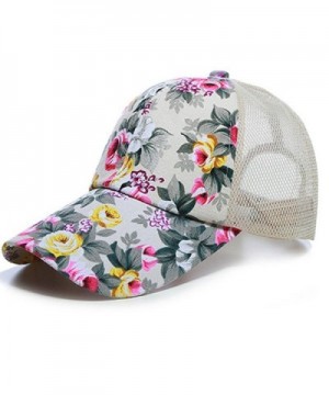 Joymee Mesh Cap Hat Flower Baseball Sport Golf Adjustable Breathable Women Outdoor - 5 - CF184RNNZ27