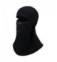 Men & Women Balaclava Ski Mask- Winter Fleece Thermal Balaclava face mask Black One Size - CW12ODUR75D