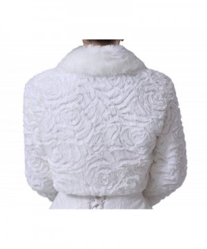 Oncefirst Womens Winter Wedding Jacket in Wraps & Pashminas