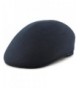 THE HAT DEPOT 300n2000 100% Wool Felt Ascot IVY Style newsboy Hat - Navy - CC12BUG171F