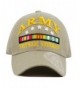 THE HAT DEPOT 1100 Official Licensed 3D Vietnam Veteran Ribbon Logo Cap - Khaki - CV12F7B1LZL