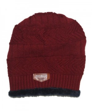 Ensnovo Winter Beanies Lined Thick