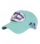 RaOn B157 California Coast Beach Lettering Summer Club Ball Cap Baseball Hat Truckers - Mint - C012HPJLUVX