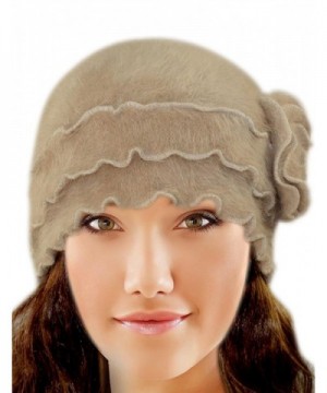 Dahlia Womens Flower Laciness Beanie in Women's Skullies & Beanies