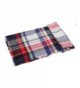 Achillea Oversized Tartan Checked Blanket in Wraps & Pashminas