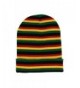 Mens Rasta Multi Long Beanie in Men's Skullies & Beanies