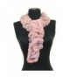 Bridal Wedding Dinner Party Angora Rabbit Fur Neck Scarf Wrap--Dusty Pink - C2117O3JG3F