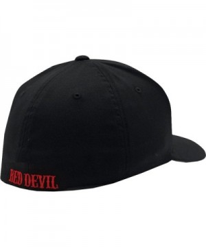 Red Devil Clothing Sinner Fitted in Men's Baseball Caps