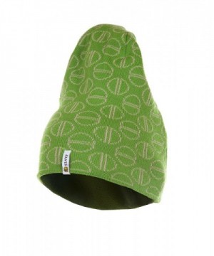 Janus 100% Merino Wool Beanie Hat Unisex Adult Machine Washable Made In Norway - Green Lime - C4126L0PS1P