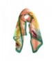 Elaco Scarves Chiffon Daffodils Women