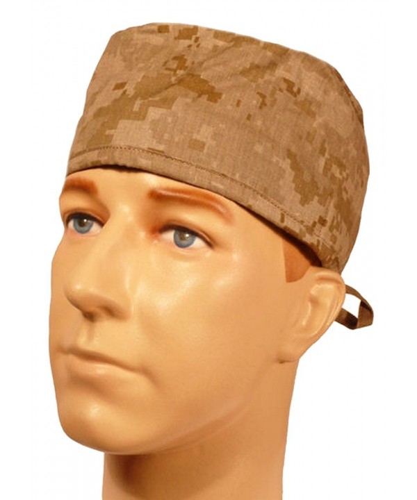 Mens And Womens Medical Scrub Cap - Digital Desert Camo - CL12ELBOSPN