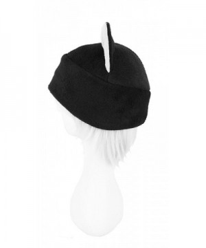 Mrawp Womens Black Fleece Beanie in Women's Skullies & Beanies