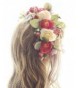 Missgrace Flower Wreath Headband Floral Crown Garland Halo for Wedding - CH12N3Z2V2J
