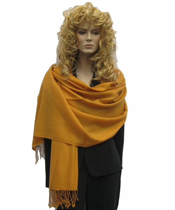 Cashmere Pashmina Group: Solid Pashmina Shawl- Scarf- Wrap & Stole(Regular size) - CM111A5FCNF