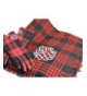 Monogrammed Plaid Blanket Scarf Extra Large - CQ12O54VBUI