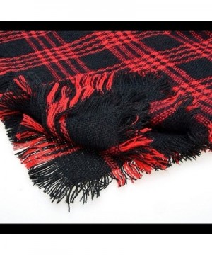 Monogrammed Plaid Blanket Scarf Extra in Cold Weather Scarves & Wraps