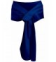 Meet Edge Women's Satin Shawl Wrap For Evening/Wedding Party - Royal Blue - C612O2GVPFE