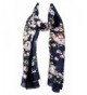 Womens Silk Scarf Luxurious Neckerchief in Fashion Scarves