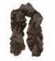 Modadorn Special Sale Neck Warmer Winter Sequins Long Fur Scarf - Brown - CH110JX6MLB