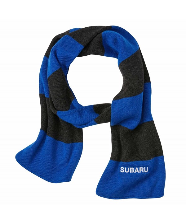 SUBARU Official Rugby Striped Scarf Wrx Sti Racing Impreza Genuine Forester Outack - CZ185YKKORT