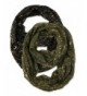 corciova Bronzing Starry Dot Fireworks Infinity Scarf Scarves - Starry Black and Olive - CD129BQDEVH