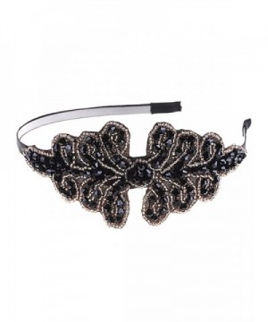 Alilang Masquerade Crystal Beaded Headband