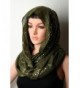 corciova Bronzing Infinity Scarves Kerchief in Fashion Scarves