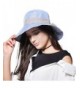 Womens Summer Beach Sun Hats - B-light Blue - CU17AARK5U0