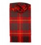 Lochcarron Cameron Clan Tartan Lambswool Scarf - C7115X2R0WX