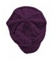 Purple Thick Slouchy Oversized Beanie