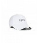 Performance Golf Hat- Lightweight Polyester 1502 Golf Hat - White - CJ1855SHXSQ
