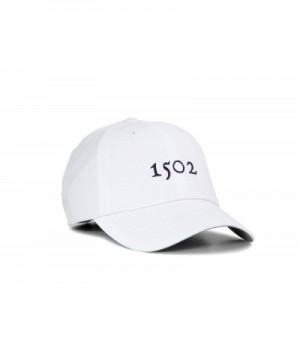Performance Golf Hat- Lightweight Polyester 1502 Golf Hat - White - CJ1855SHXSQ