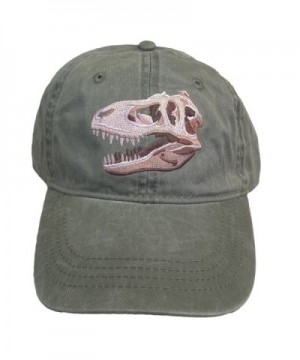 ECO Wear T-Rex Tyrannosaurus Dinosaur Embroidered Baseball Cap - CP12O2TE1R7