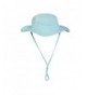 TETOP Wide Brim Fishing Hiking Outdoor Anti UV Sun Summer Beach Hat - Sky Blue - CA11O009DIX