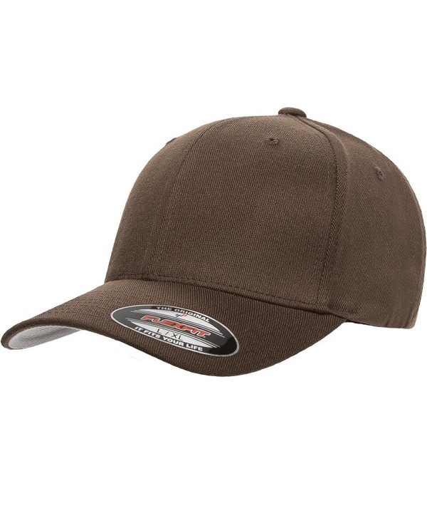 Flexfit - Wool Blend Cap - 6477 - Brown - C911NW6IP67