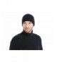 BaronHong Vertical Stripes Velvet Slouchy in Men's Skullies & Beanies