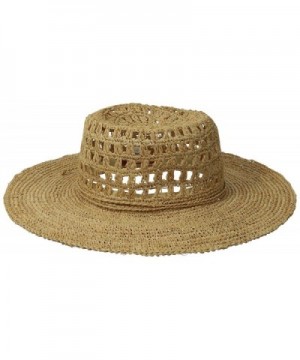 San Diego Hat Company Women's Floppy Straw Hat - Natural - CO116AW3NHP