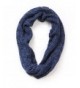 EUPHIE YING Womens Infinity Scarf Blue in Cold Weather Scarves & Wraps