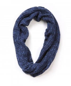 EUPHIE YING Womens Infinity Scarf Blue in Cold Weather Scarves & Wraps