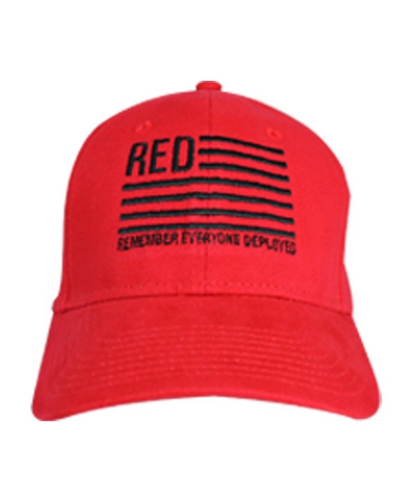 Otto Caps Red Remember Everyone Deployed Cap. Red - CO128CUMFCH