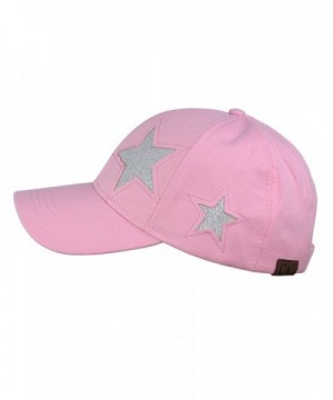 C C Glitter Adjustable Precurved Baseball in Women's Baseball Caps