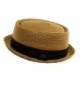 Summer Straw Fedora Upturn Hat
