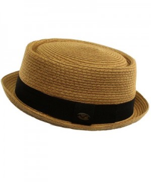 Summer Straw Fedora Upturn Hat