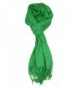 Love Lakeside-Large- Soft- Silky Pashmina Shawl- Wrap- Scarf in Solid Colors - Kelly Green - C01883ZL4SU