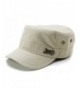 Men's Classic Flat Floppy Hat Summer Sun Baseball Hat Fishing Camping Travel - Beige - C4183NDNH9W